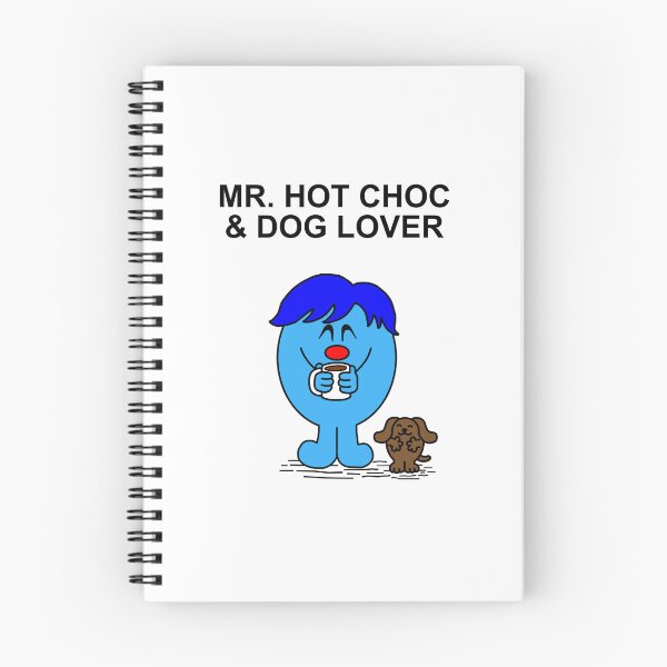 Item preview, Mr. Hot Chocolate and Dog Lover designed and sold by Scat the cat.
