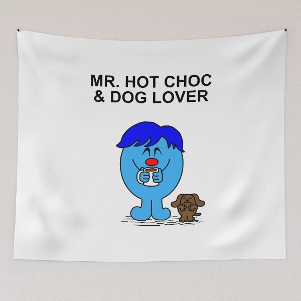 Item preview, Mr. Hot Chocolate and Dog Lover designed and sold by Scat the cat.