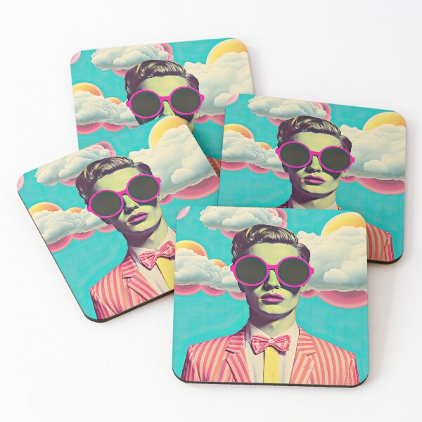 Item preview, Head in The Clouds Surreal Portrait designed and sold by GulDesignCo.