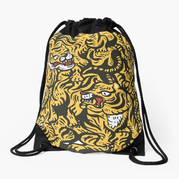 Tigers meeting Drawstring Bag