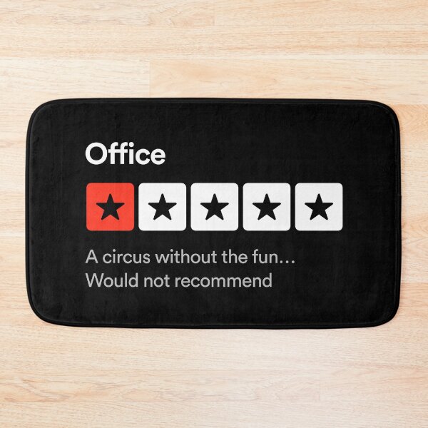 Item preview, Office, A circus without the fun… Sarcastic one star review design designed and sold by MindenBrings.
