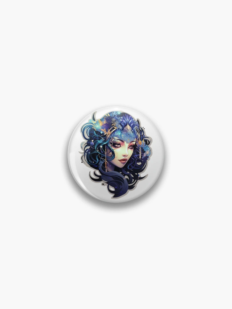 Thumbnail 1 von 3, Button, Glitter designt und verkauft von RiffraffDesigns.