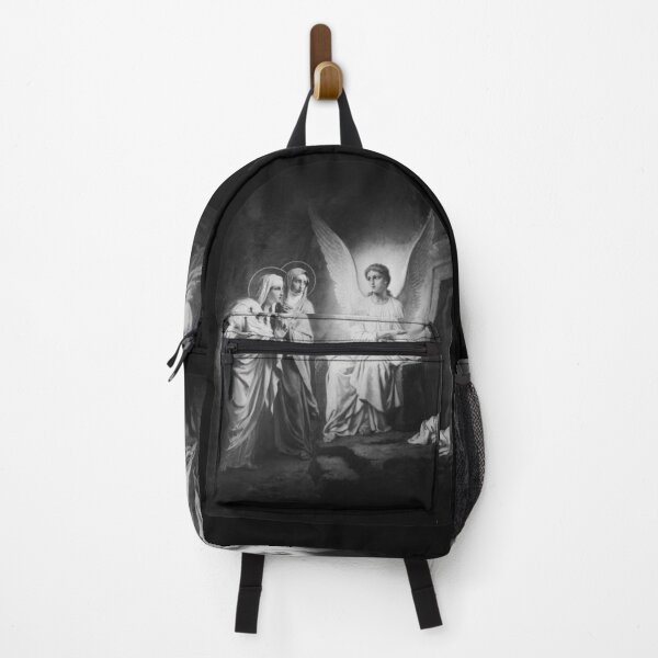 Item preview, Christianity- Christian Art in BLack and White of Nuns and Beautiful Angel designed and sold by HeavenArtStudio.