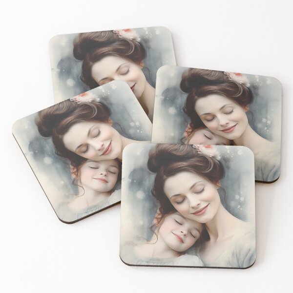 Item preview, "Joyful Moments" Mother-Daughter Puzzle and Card designed and sold by Aleksandra Dovzhik.