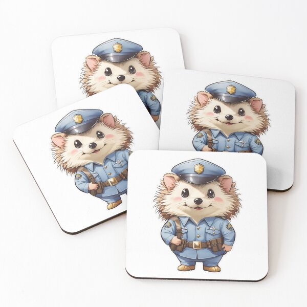 Item preview, Patrol Officer HedgeHog designed and sold by LabZoidd.