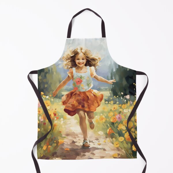 Item preview, Child's Play in Sunlit Flower Meadow designed and sold by inkArtistryfine.