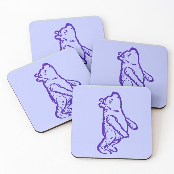 Item preview, Classic Winnie the Pooh Holland Delft Blue Tile designed and sold by stargazerhill.