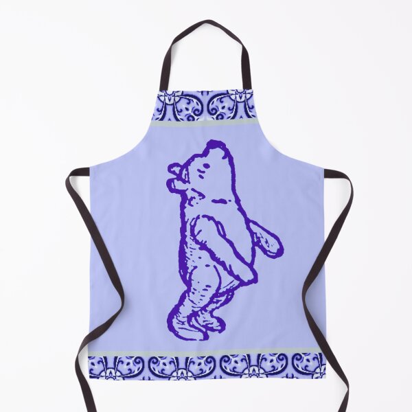 Item preview, Classic Winnie the Pooh Holland Delft Blue Tile designed and sold by stargazerhill.