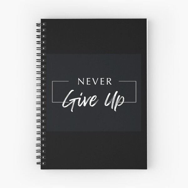 Item preview, NEVER GIVE UP designed and sold by Abby-addy.