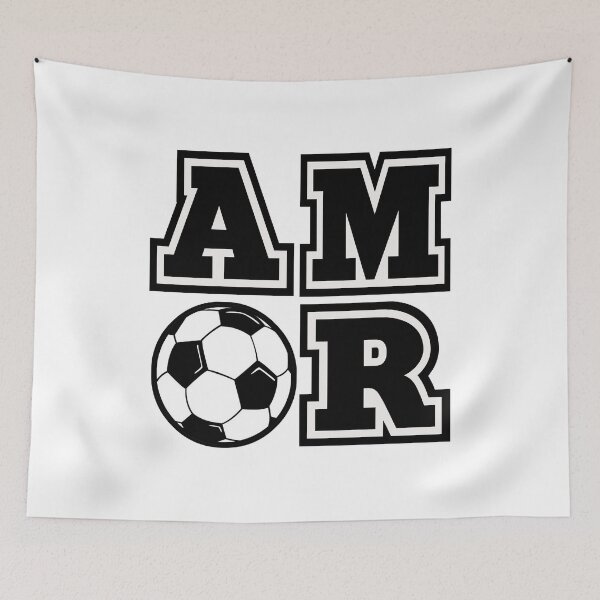Item preview, Amor Spanish I Love Soccer Funny Sports Saying Graphic    designed and sold by Bad Kitty Designz.