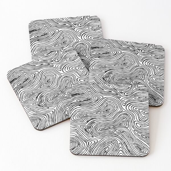 Item preview, Waves of Time V1- Black and White designed and sold by ThrutchleyDCo.
