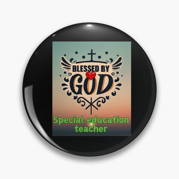 Item preview, BLESSED BY GOD SPECIAL EUCATION TEACHER designed and sold by carlos crane.