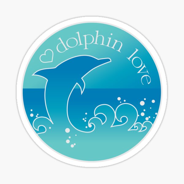 Dolphin—Save the Dolphins Sticker