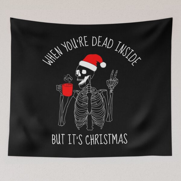 Item preview, When you're dead inside but it's christmas  designed and sold by vyascreations.