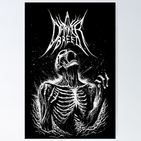 Item preview, ADB Black Metal Tee designed and sold by ADarkerBreed.