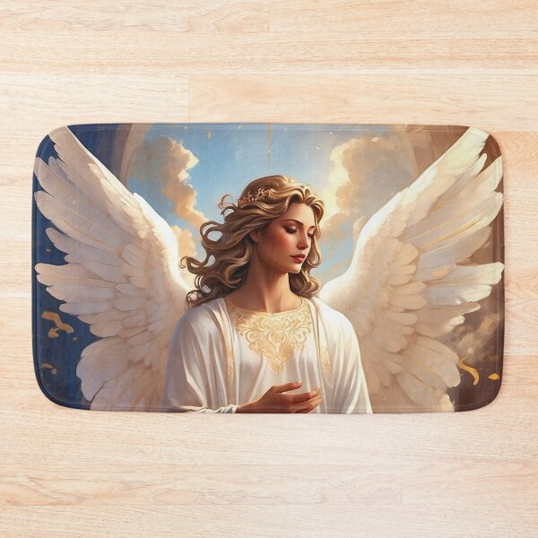 Item preview, Baptism Gifts- Christian Art of Beautiful Angel designed and sold by HeavenArtStudio.