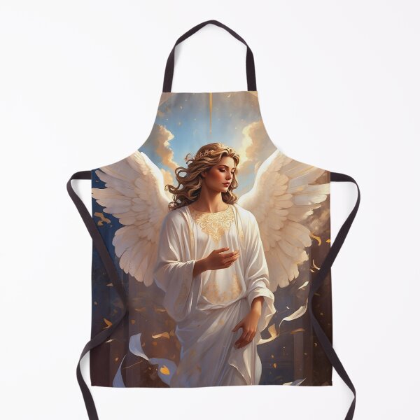Item preview, Baptism Gifts- Christian Art of Beautiful Angel designed and sold by HeavenArtStudio.
