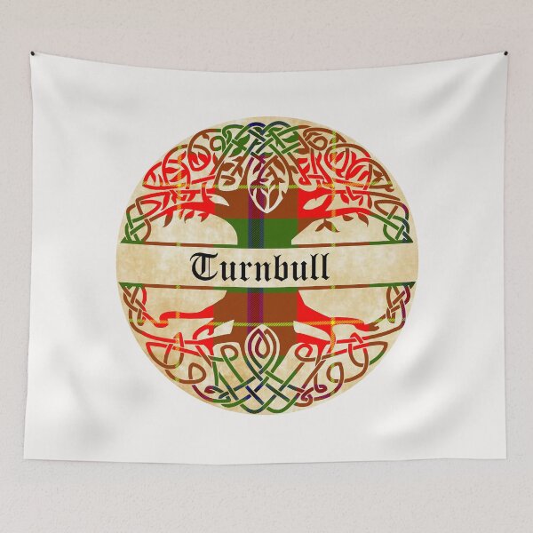 Item preview, Turnbull Tree of Life Clan Scottish Surname tartan designed and sold by BagTown Clans.