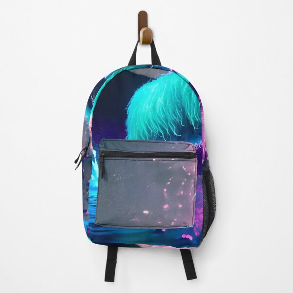 Item preview, Blacklight Style Shaggy Sheep Luminous Leap - Whimsical Animal Art designed and sold by Matt's Artificial Nature.