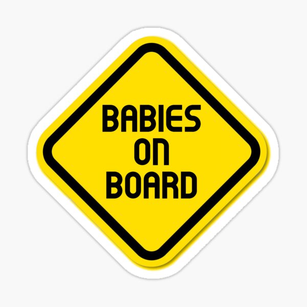 Item preview, Babies on Board Sign designed and sold by SGillum.