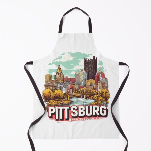 Artikelvorschau, Pittsburg Pennsylvania Aquarell Illustration entworfen und verkauft von PaintMeWorld.