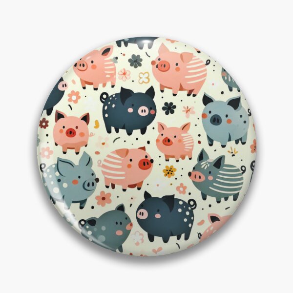 Item preview, Pattern n2. Cute pigs designed and sold by reimaige.