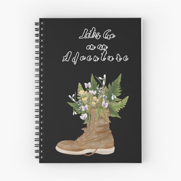 Item preview, Blooms on the Trail: Let's Go on a Hiking Adventure designed and sold by DarlingsTees.