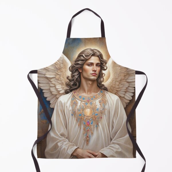 Item preview, Guardian Angels Artwork- Christian Art of Beautiful Angel designed and sold by HeavenArtStudio.