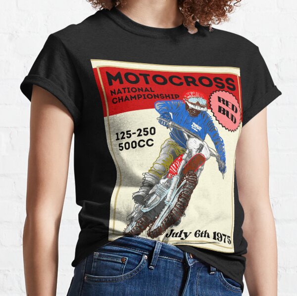 Item preview, Vintage Motocross Red Bud 1975 Poster designed and sold by tommysnider.