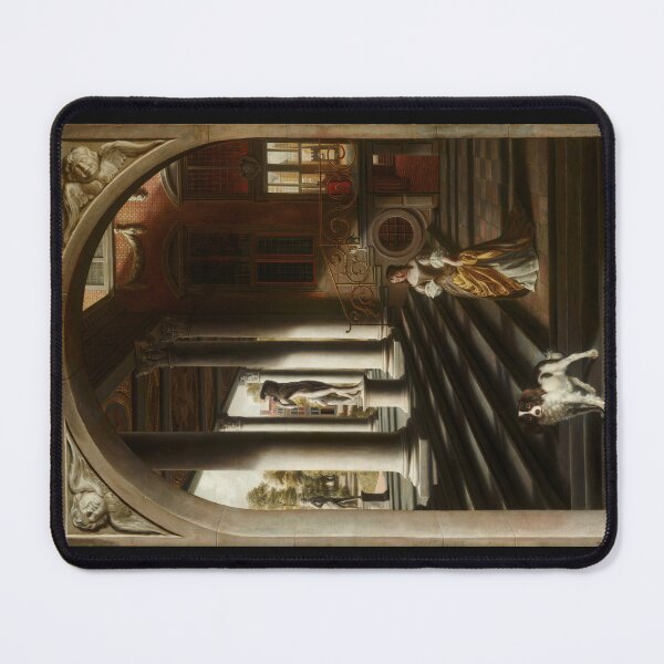 Item preview, Perspective View with a Woman Reading a Letter by Samuel van Hoogstraten designed and sold by Amanda1775.