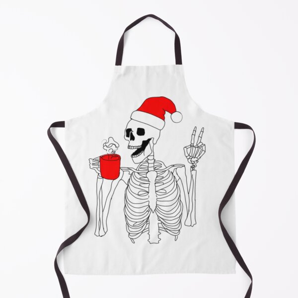 Item preview, Funny christmas skeleton santa skeleton designed and sold by vyascreations.