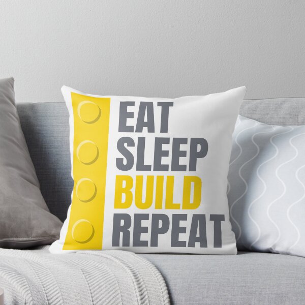 Item preview, Eat Sleep Build Repeat T-shirt Gamer designed and sold by CharmPalette.