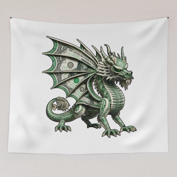Item preview, Dollar-Bill Dragon designed and sold by kylmllr101684.