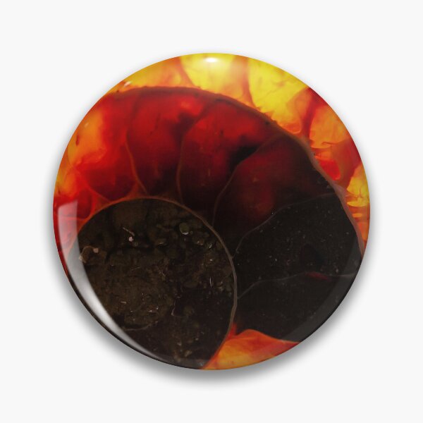 Item preview, Polished section of an Ammonite with background illumination designed and sold by Zosimus.