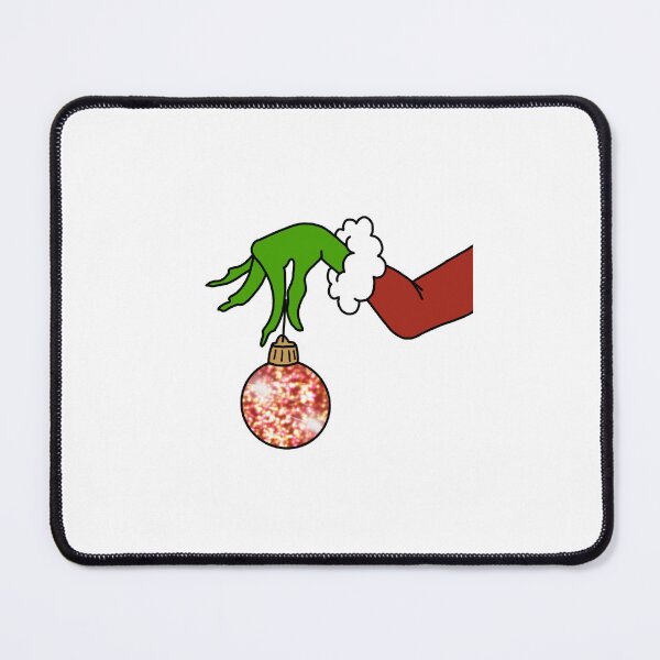 Item preview, Grinch holding sparkling ornaments designed and sold by Mmick17.