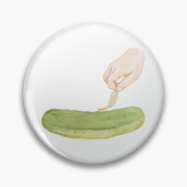 Item preview, Tickling the Pickle Watercolor Art designed and sold by WilyWatercolors.