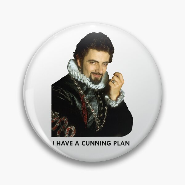 Item preview, Blackadder - Cunning Plan Quote (Plain Background) designed and sold by GoldGoldGold.