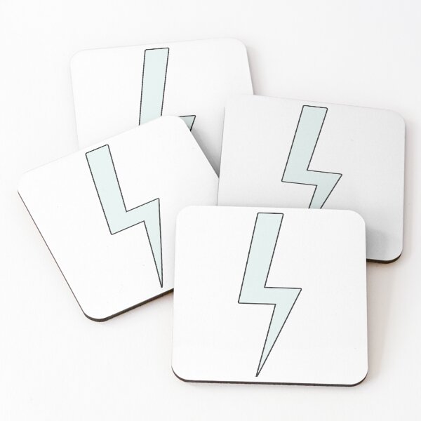 Item preview, Lightning bolt | Light Green Flash Energy with black outline -  designed and sold by PurpleLoveStore.