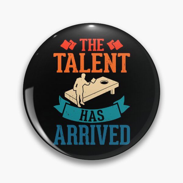 Item preview, The Talent Has Arrived Retro Design - Baggo Team Bean Bag Toss Game - Funny Cornhole Player Vintage designed and sold by naworas.