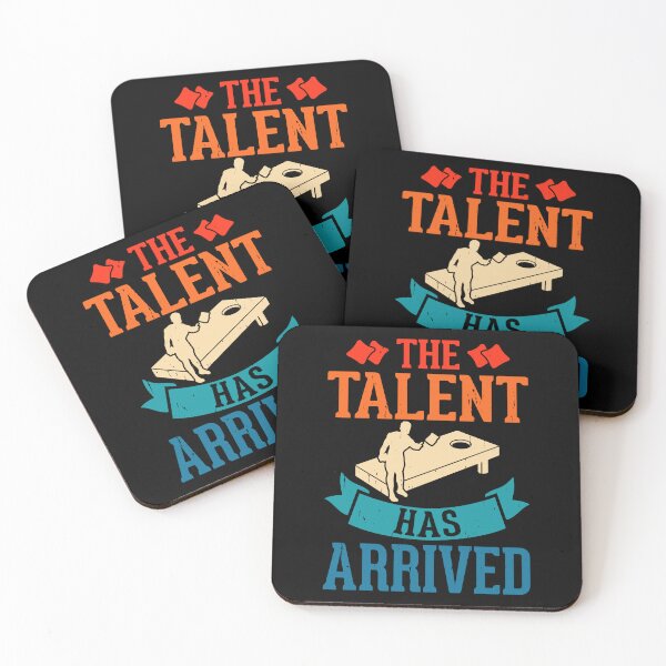 Item preview, The Talent Has Arrived Retro Design - Baggo Team Bean Bag Toss Game - Funny Cornhole Player Vintage designed and sold by naworas.