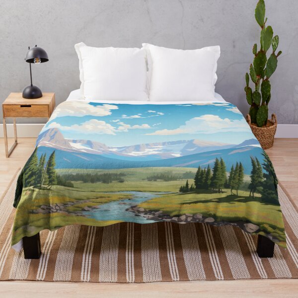 Item preview, A Pop Art Travel Print of the Great Basin National Park - Nevada - US designed and sold by StudioRedKoala.