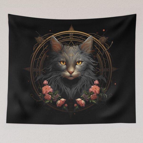Item preview, Nordic style cat designed and sold by BloodRubyz.