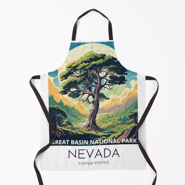 Item preview, A Pop Art Travel Print of the Great Basin National Park - Nevada - US designed and sold by StudioRedKoala.