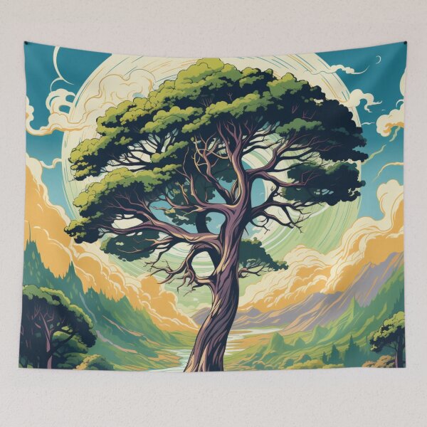 Item preview, A Pop Art Travel Print of the Great Basin National Park - Nevada - US designed and sold by StudioRedKoala.