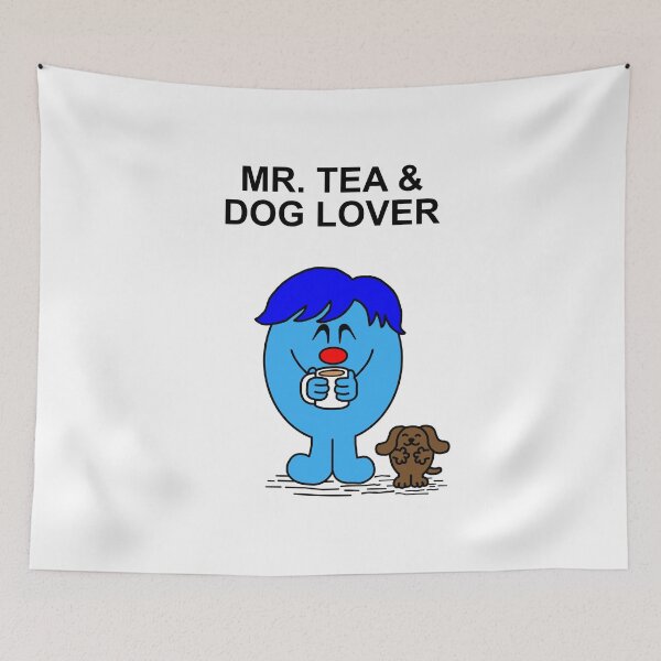 Item preview, Mr. Tea and Dog Lover designed and sold by Scat the cat.