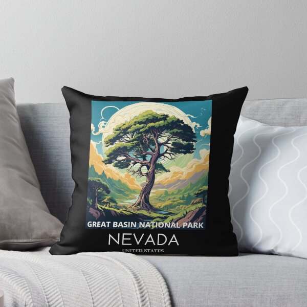 Item preview, A Pop Art Travel Print of the Great Basin National Park - Nevada - US designed and sold by StudioRedKoala.