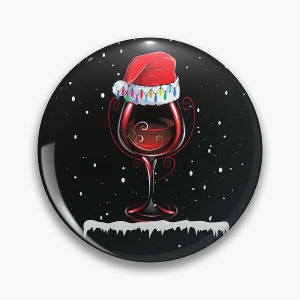 Item preview, Glas wein Mit Weihnachtsmütze Lustiges Wein Weihnachts  designed and sold by Adrian55vego.
