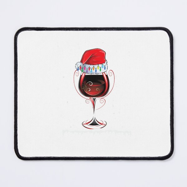 Item preview, Glas wein Mit Weihnachtsmütze Lustiges Wein Weihnachts  designed and sold by Adrian55vego.