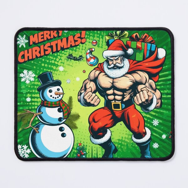 Item preview, Merry Christmas, Super Santa Claus designed and sold by OsvaldoRamosArt.