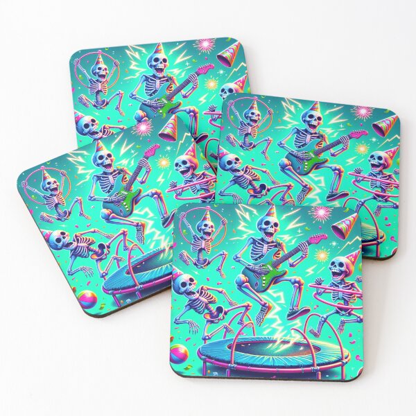Item preview, Nekro Party Dancing Skeletons designed and sold by VividVirtuoso.